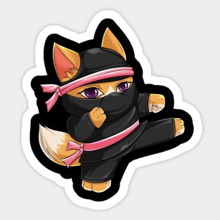 Ninja Cat Sticker